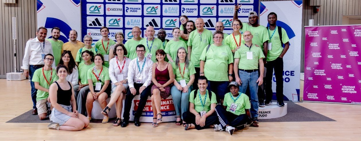 Les bénévoles du championnat de France cadets (mai 2026).